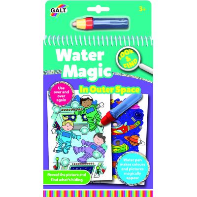 Water magic: carte de colorat spatiu