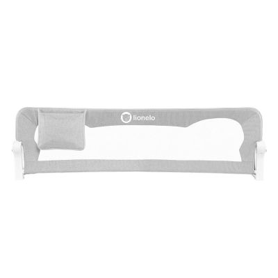 Lionelo - Bariera protectie pat Eva, 150x35 cm, Gri BYNLO-EVA_GREY_MELANGE