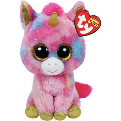 PLUS TY 15CM BOOS FANTASIA UNICORNUL COLORAT VIVTY36158