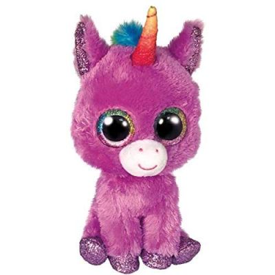 PLUS TY 24CM BOOS ROSETTE UNICORNUL VIOLET VIVTY36464