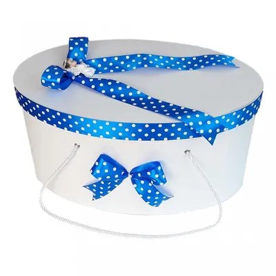 Cutie trusou botez fundite albastre baiat cu buline si ingeras Denikos&reg; 7 NKO1635