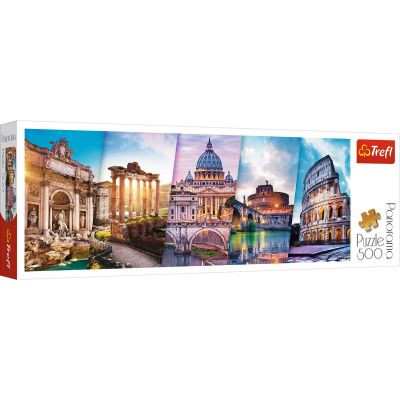 PUZZLE TREFL 500 PANORAMA CALATORIND IN ITALIA VIV29505