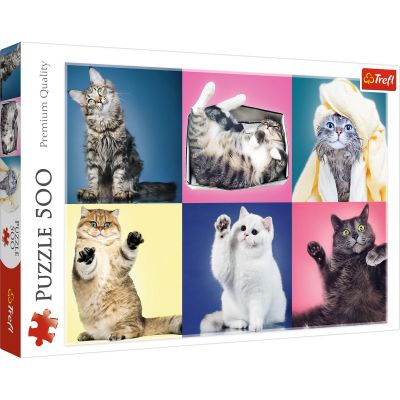 PUZZLE TREFL 500 PISICUTE VIV37377