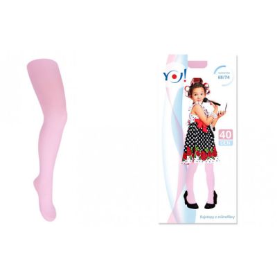 Dres subtire 40 den roz, pentru fetite RA-09