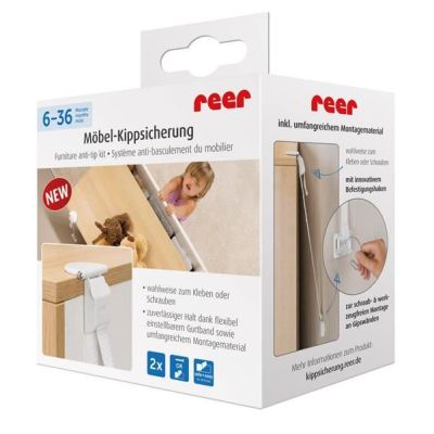 Set fixare anti-inclinare mobilier REER 73020