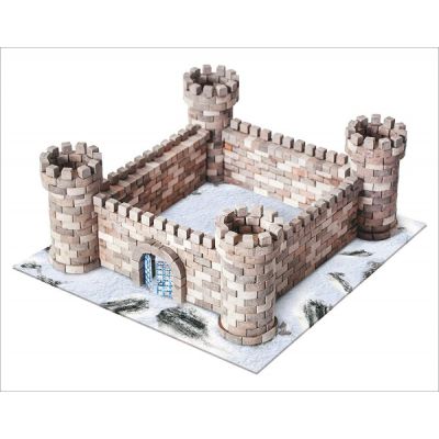 Kit constructie caramizi Wise Elk Castelul Cuib de Vulturi 870 piese reutilizabile - SOLWS7039