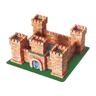 Kit constructie caramizi Wise Elk Castelul Dragonilor 1080 piese reutilizabile - SOLWS7038