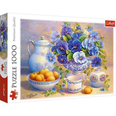 PUZZLE TREFL 1000 BUCHET ALBASTRU VIV10466