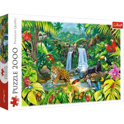 PUZZLE TREFL 2000 PADUREA TROPICALA VIV27104