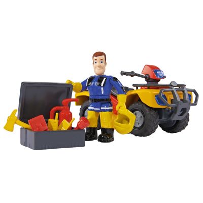 Atv simba fireman sam, sam mercury quad cu figurina sam si accesorii hubs109257657038