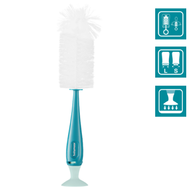 Babymoov - Perie biberoane 2 in 1 albastru BBBA006007