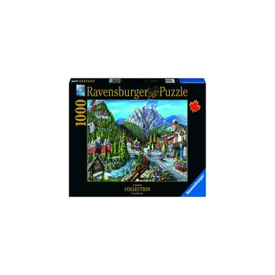 PUZZLE ORASUL BANFF, 1000 PIESE - ARTRVSPA16481