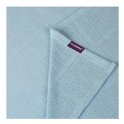 Paturica din bumbac 120 x 140 cm- Bleu Clevamama 3455 SUPclvm_3455