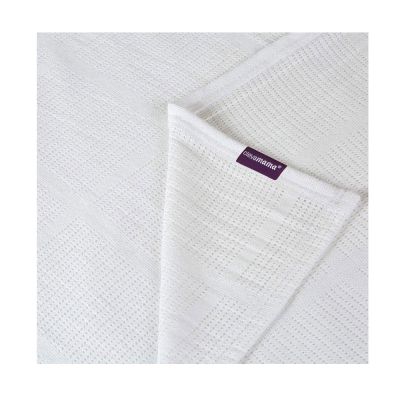 Paturica din bumbac 70 x 90 cm- White Clevamama 3453 SUPclvm_3453