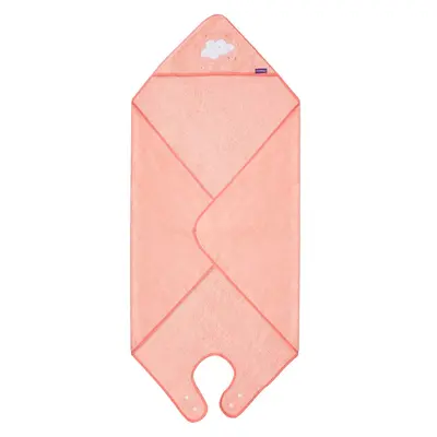 Prosop de baie pentru bebelus si mama roz Clevamama 2922N SUPclvm_DU-2922N