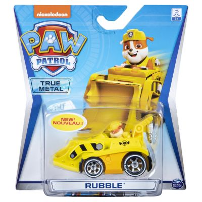 PATRULA CATELUSILOR  MACHETA  METALICA RUBBLE CU EXCAVATOR VIV6054830_20127203