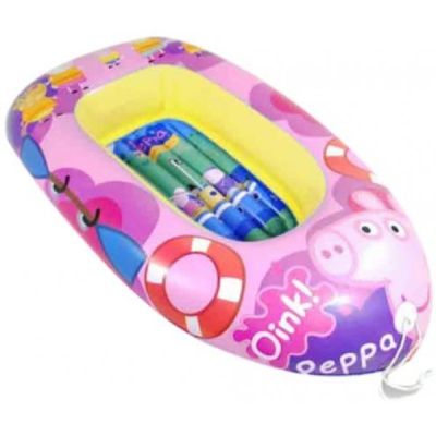 Barca gonflabila copii 110cm Saica 9115 Peppa Pig - SOLSA9115
