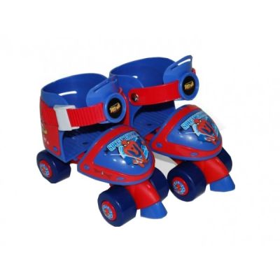Patine cu rotile pentru copii Amazing Spiderman 9627 marime reglabila 24-29 - SOLSA96271