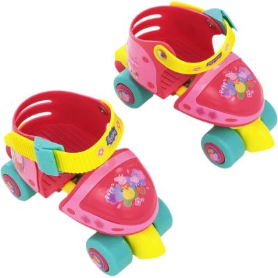 Patine cu rotile pentru fete Peppa Pig Saica 0893 marime reglabila 24-29 - SOLSA0893