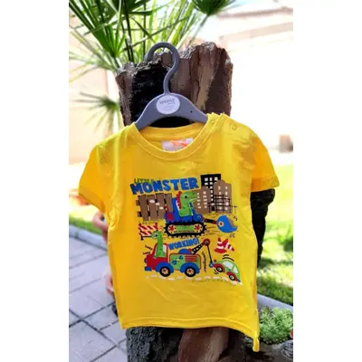Tricou baietei - Little monster MB11C140