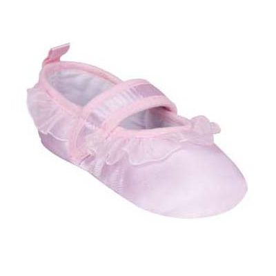 Pantofiori roz cu volanase OB-060-1
