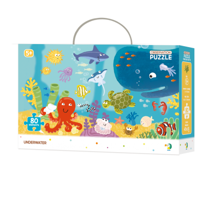 Puzzle - animalute marine (80 piese)
