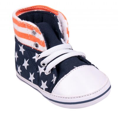 Tenisi inalti pentru bebelusi - Stelute - OB-078.6-12 luni (Marimea 19 incaltaminte)