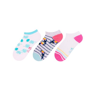 Sosete scurte pentru fetite in culori viu colorate - SK-08.Marimea 26