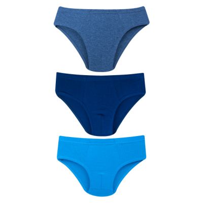 Set de trei chilotei uni pentru baieti MC-16