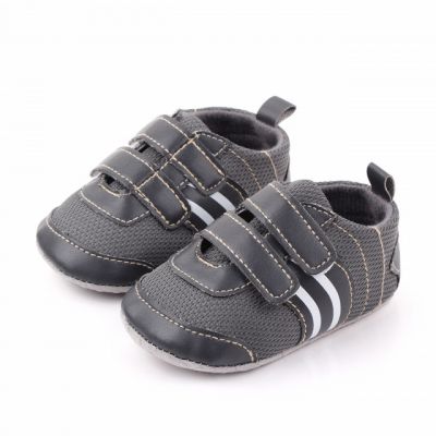 Adidasi gri cu barete LID2371-2-p19