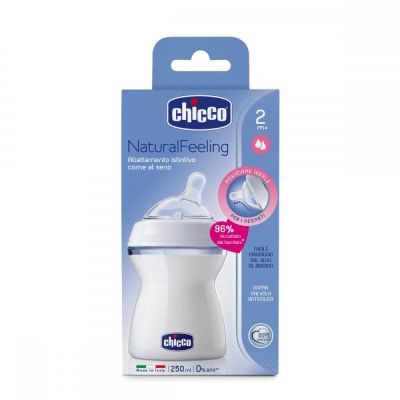 Biberon Chicco STEP UP, 250ml, t.s., flux mediu, 2luni+, 0%BPA CHC80723-7