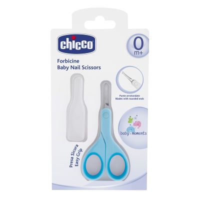 Forfecuta Chicco cu protectie, blue, 0luni+ CHC05912-7_BLUE