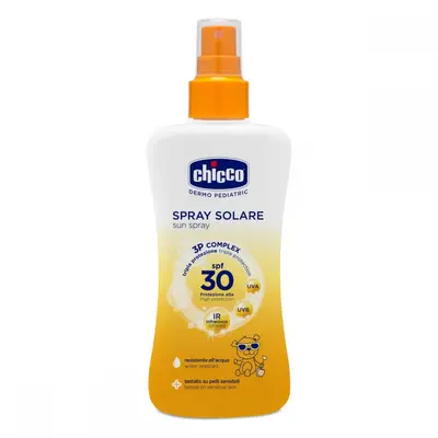 Spray Chicco protectie solara dermopediatrica, SPF 30+, 150ml, 0 luni+ CHC09160-9