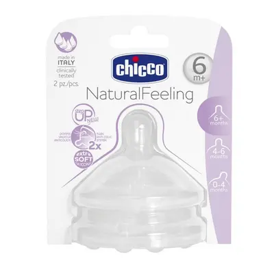 Tetina silicon Chicco STEP UP,  6luni, hrana groasa, 2buc. - CHC8105720-7