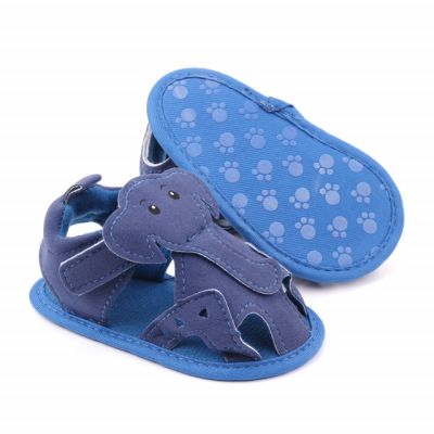 Sandalute albastre pentru baietei - Elefantelul MBD2403-4-SA4