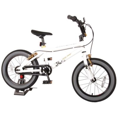 Bicicleta pentru copii Volare Freestyle Cool Rider 91646 16 inch alb - SOLVOL91646