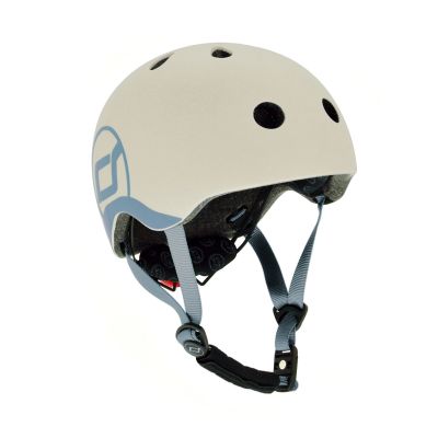 Casca De Protectie Pentru Copii, Sistem De Reglare Magnetic Cu Led, Xxs-s, 45-51 Cm, 1 An+, Ash, Scoot  Ride Pjb96360