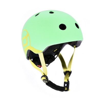 Casca De Protectie Pentru Copii, Sistem De Reglare Magnetic Cu Led, Xxs-s, 45-51 Cm, 1 An+, Kiwi, Scoot  Ride Pjb96391