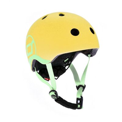 Casca De Protectie Pentru Copii, Sistem De Reglare Magnetic Cu Led, Xxs-s, 45-51 Cm, 1 An+, Lemon, Scoot  Ride Pjb96390