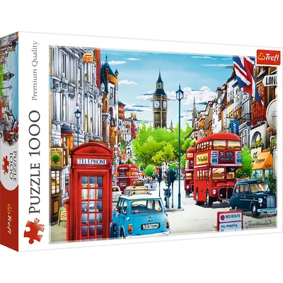 PUZZLE TREFL 1000 STRADA IN LONDRA VIV10557
