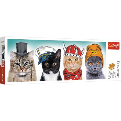 PUZZLE TREFL 500 PANORAMA O ECHIPA FLUFFY VIV29504