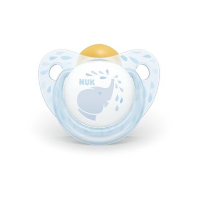 Suzeta Nuk Baby Blue Latex M2 Elefant 6-18 luni ERFMAR-N1115