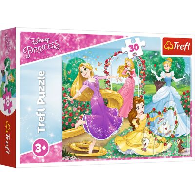 PUZZLE TREFL 30 PRINTESE DISNEY IN GRADINA PALATULUI VIV18267