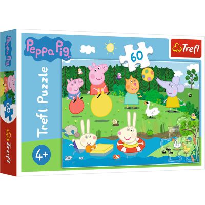 PUZZLE TREFL 60 PEPPA PIG DISTRACTIE IN VACANTA VIV17326