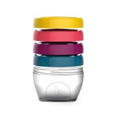 Babymoov - Set 4 recipiente pentru pastrarea hranei, 120 ml BBBA004307
