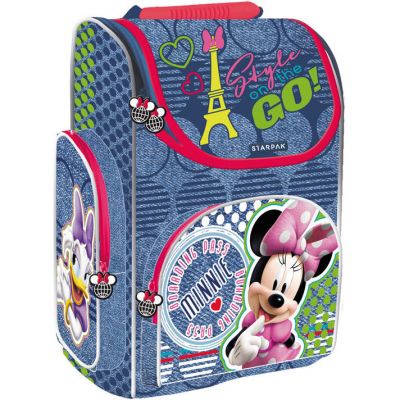 Ghiozdan pentru copii cu carcasa tare Minnie 37 cm SunCity SPK372487 BBJSPK372487_Initiala