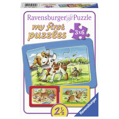 PUZZLE ANIMALUTE, 3x6 PIESE - ARTRVSPC07062