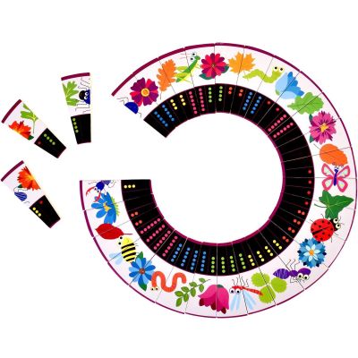 Joc Domino Circular Natura Fiesta Crafts FCT-2928 BBJFCT-2928_Initiala