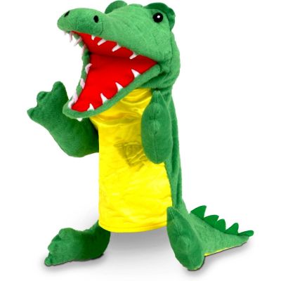 Marioneta de mana Crocodil Fiesta Crafts FCT-2740 BBJFCT-2740_Initiala