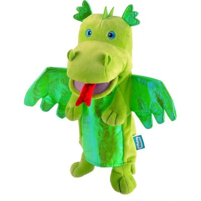 Marioneta de mana Dragonul Verde Fiesta Crafts FCT-2186 BBJFCT-2186_Initiala
